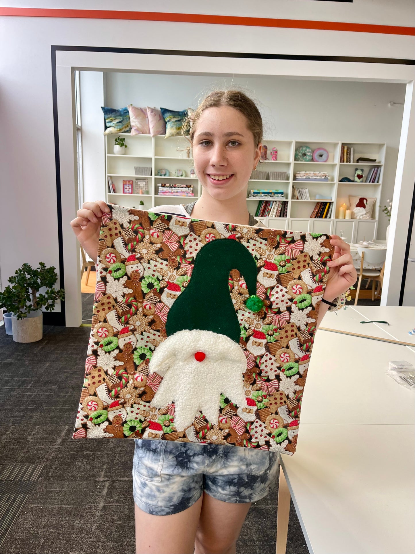 Holiday Sewing Fun: Santa Pillow Workshop, Date: 8 October 2025