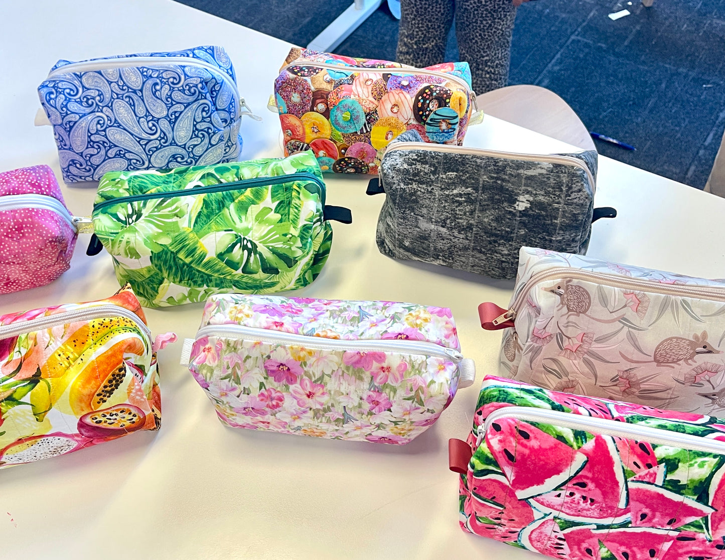 Cosmetic Bag or Pencil Case and Scrunchies, Date: 7 October 2025